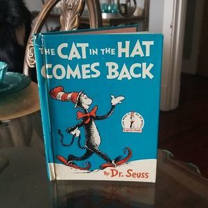 The Cat in The Hat Comes Back By Dr. Seuss Vintage Rare Edition 1958